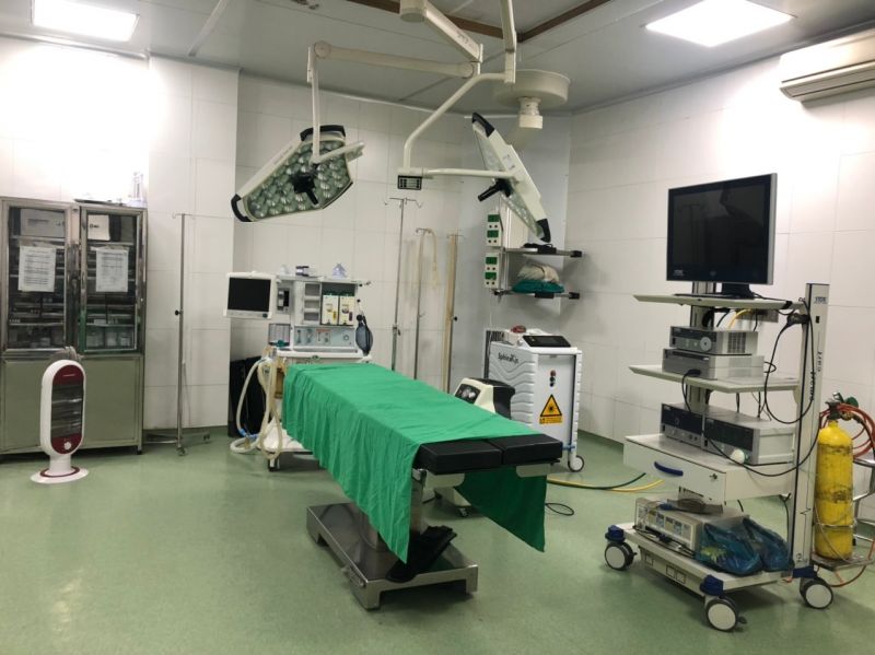 Ph&ograve;ng mổ hiện đại tại Bệnh viện Đa khoa Kinh Băc II